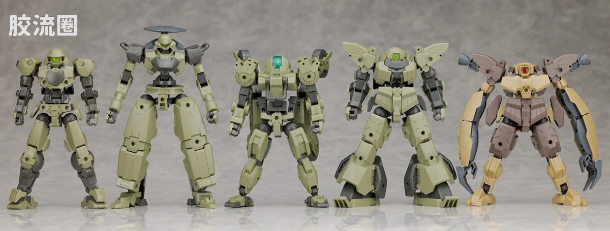 30MM 1/144 沃尔帕努瓦/Volvanova（拜隆军） 50 bEXM-33QB 沃尔帕诺瓦(四轮摩托Ver.) - 图片